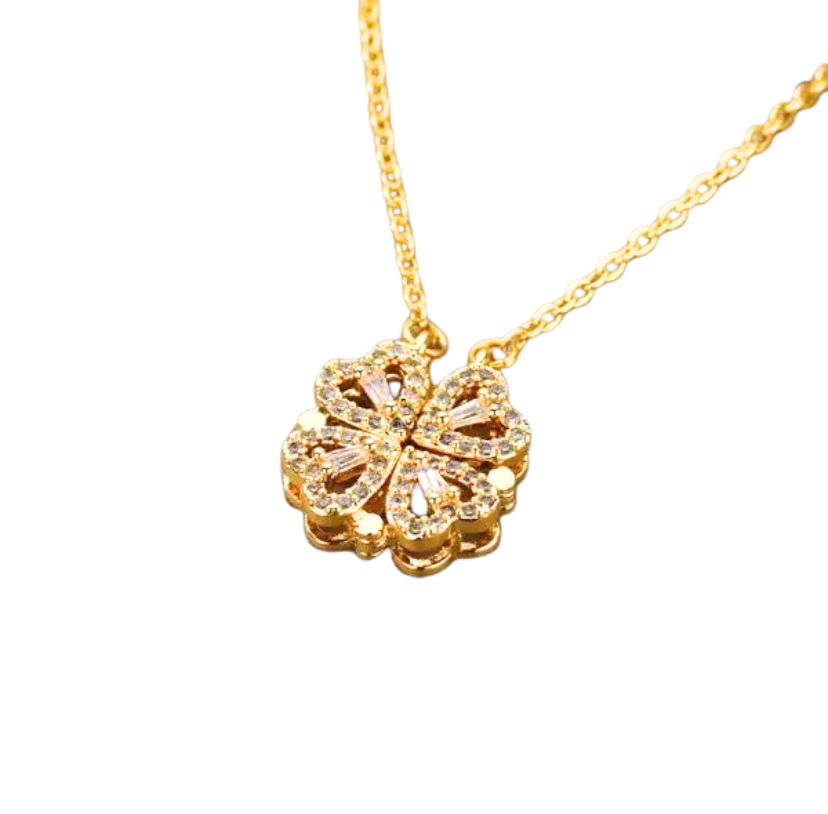 Four-Heart Pendant Necklace